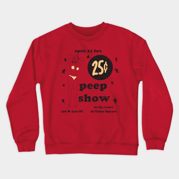 25 Cent Peep Show (vintage/distressed) Crewneck Sweatshirt by n23tees
